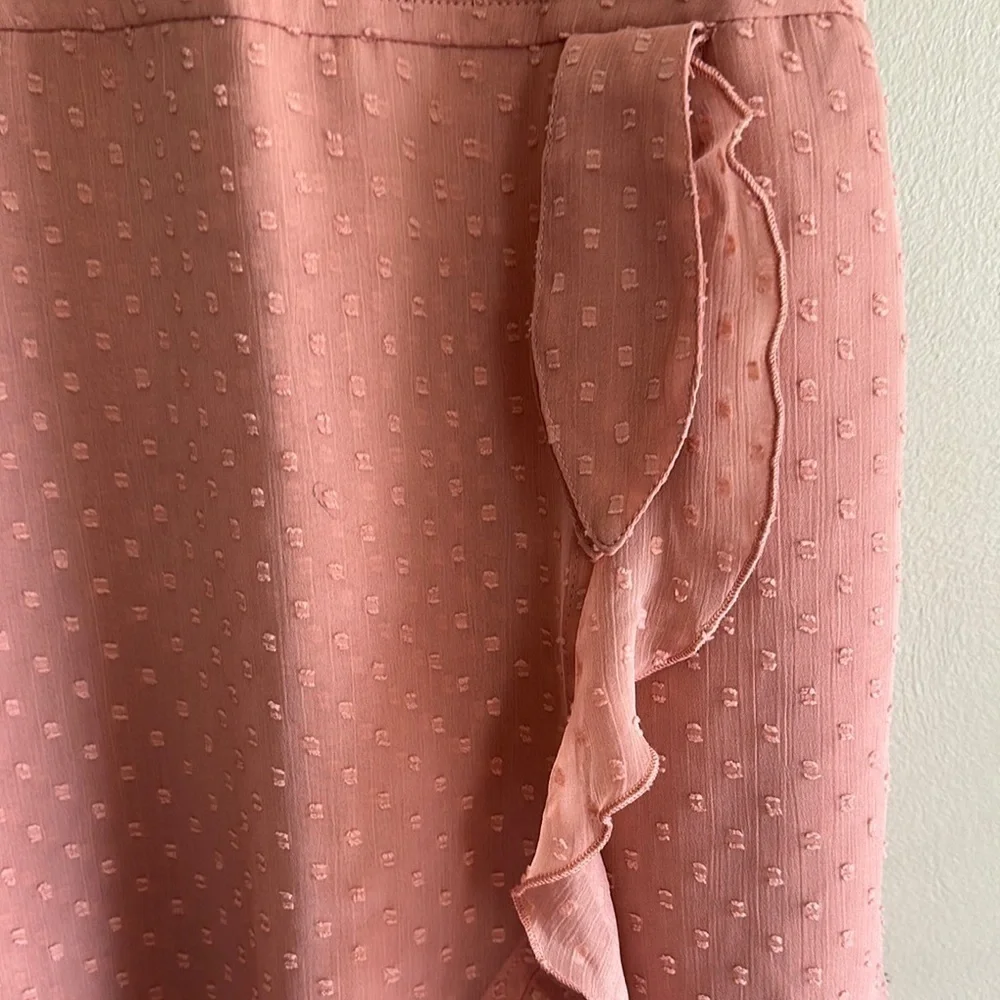 Abercrombie Kids Pink Ruffled Cocktail Dress